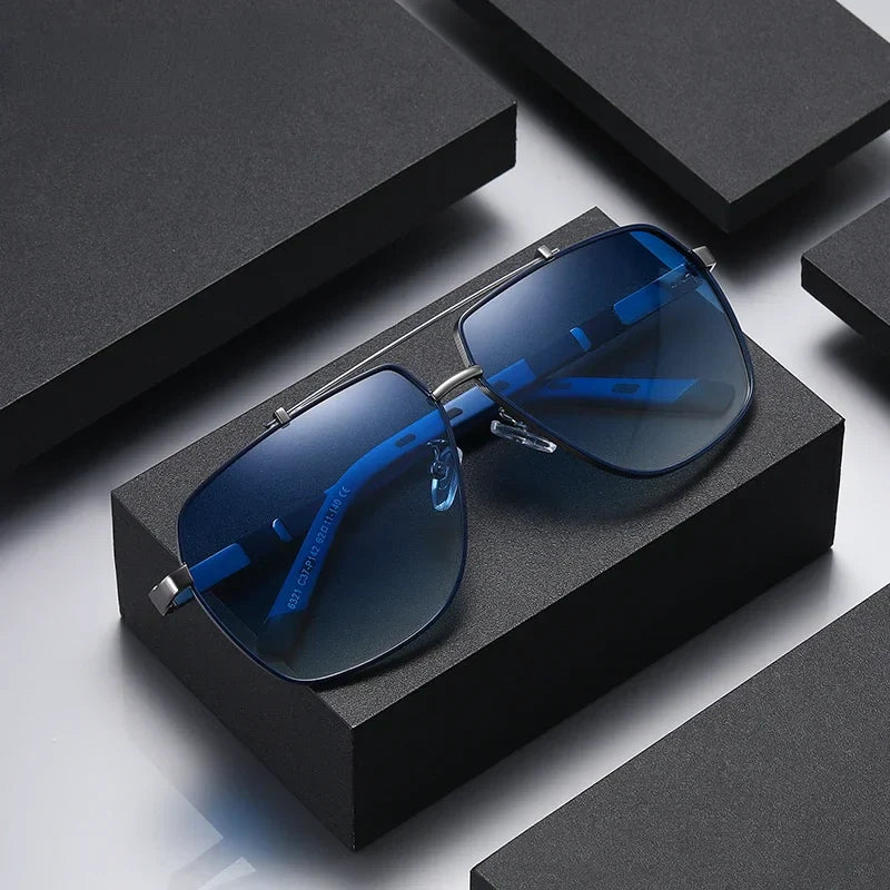 Navando | Gepolariseerde Aviator-Zonnebril Voor Heren
