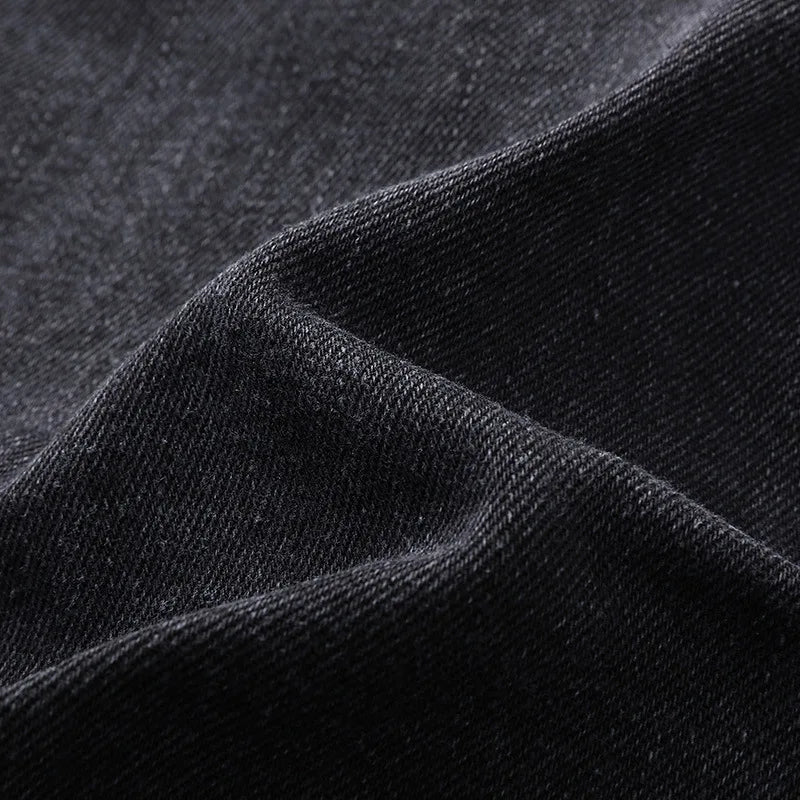 Navando | Getailleerde Denim Blazer Met Vintage Wassing