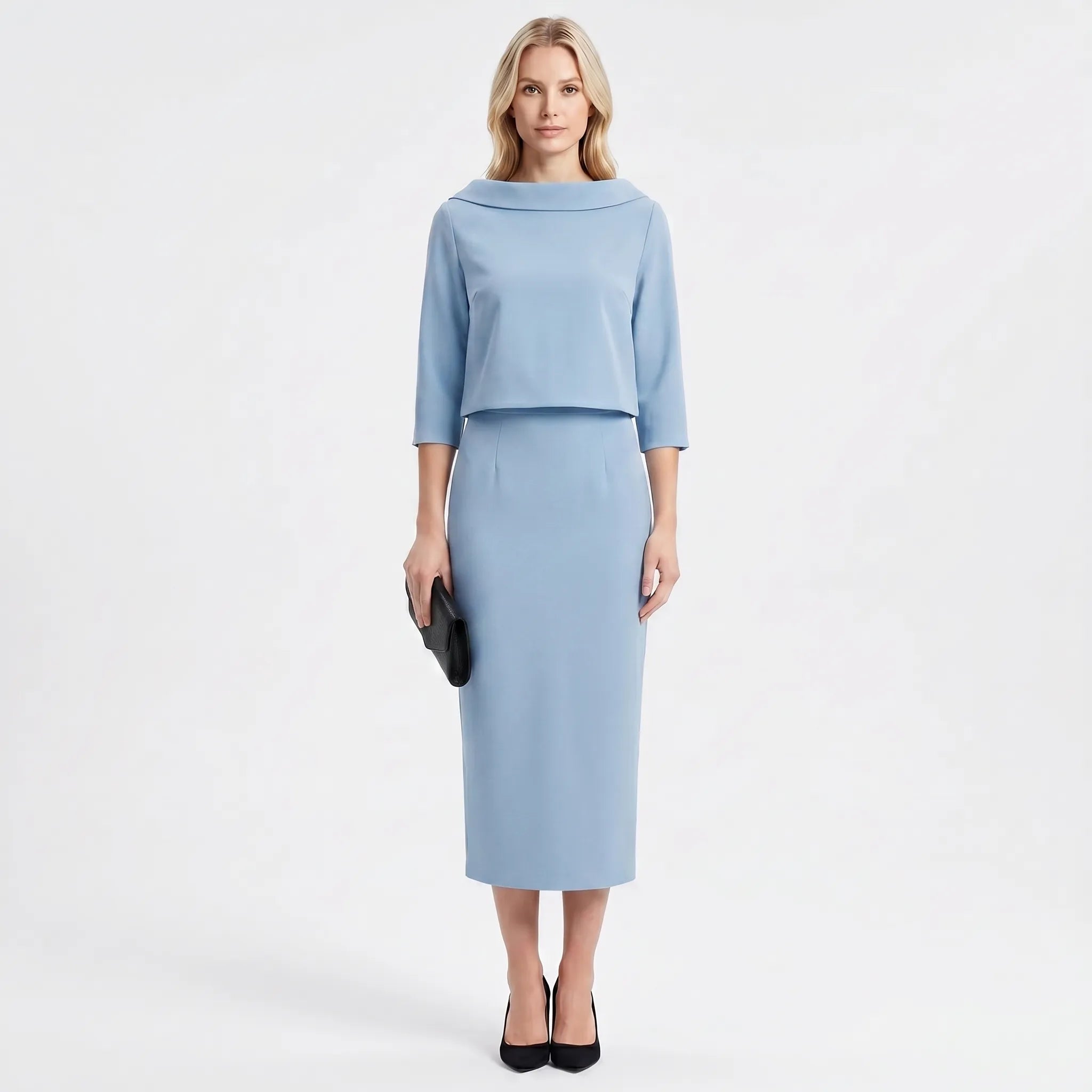 Navando | Getailleerde Tweedelige Rok Set