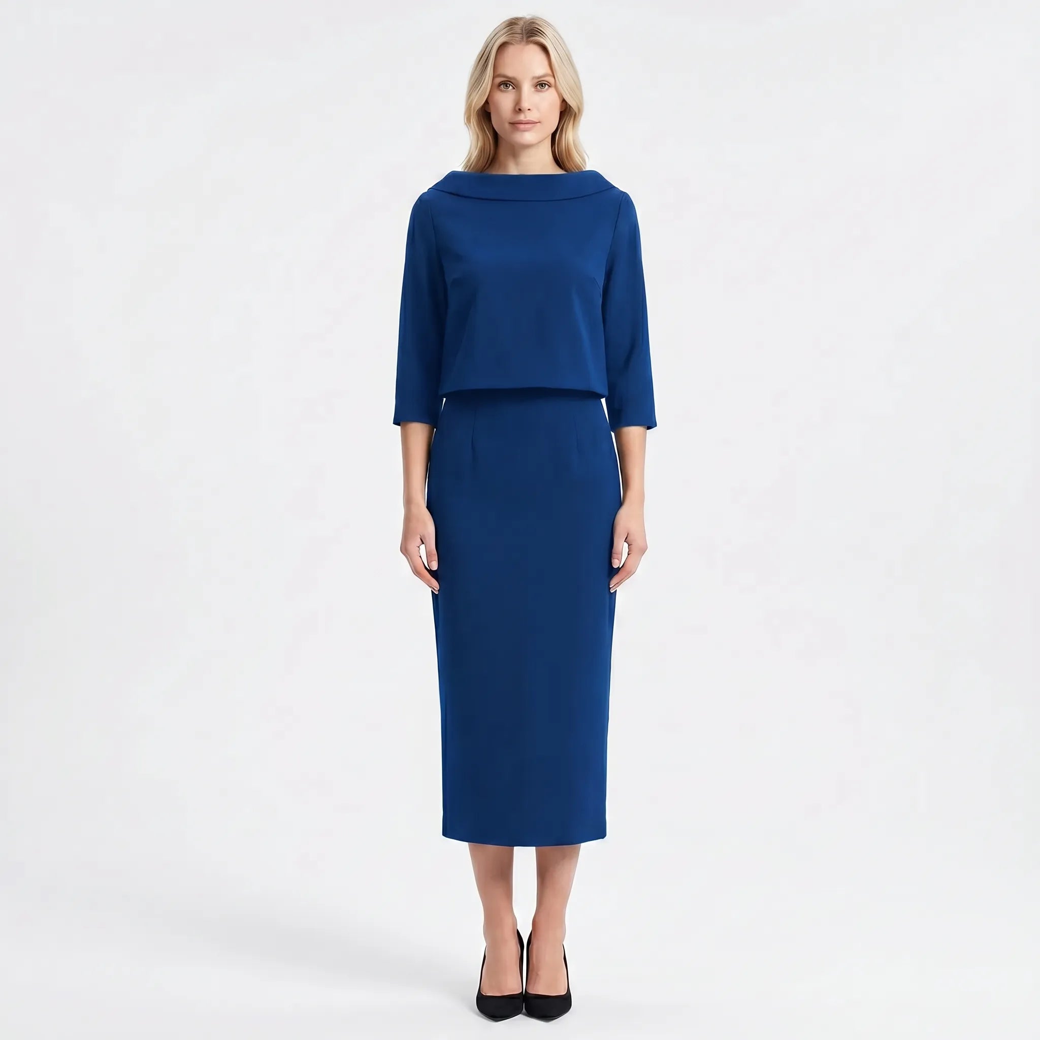 Navando | Getailleerde Tweedelige Rok Set