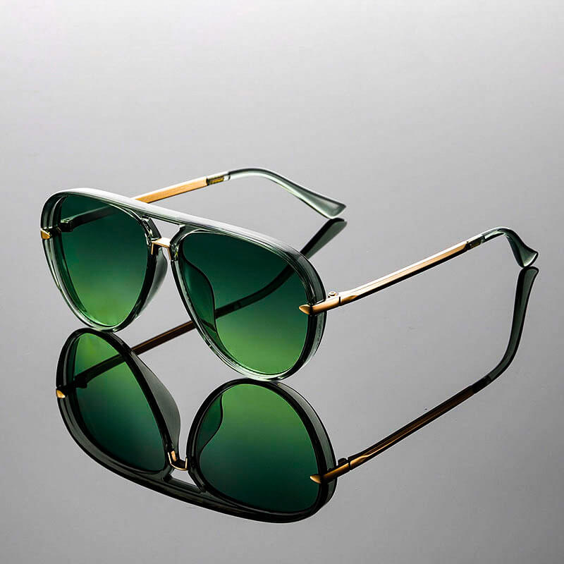 Navando | Getinte Aviator Zonnebril Voor Dames