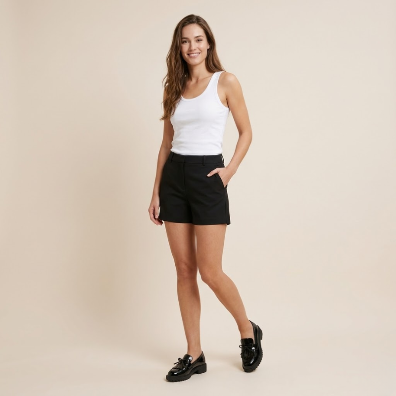 Navando | Glanzende Loafer Met Kwastjesdetail