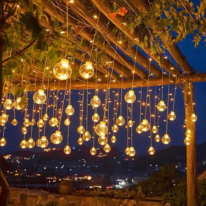 Navando | Hangende LED-Lichtslinger Met Bollen