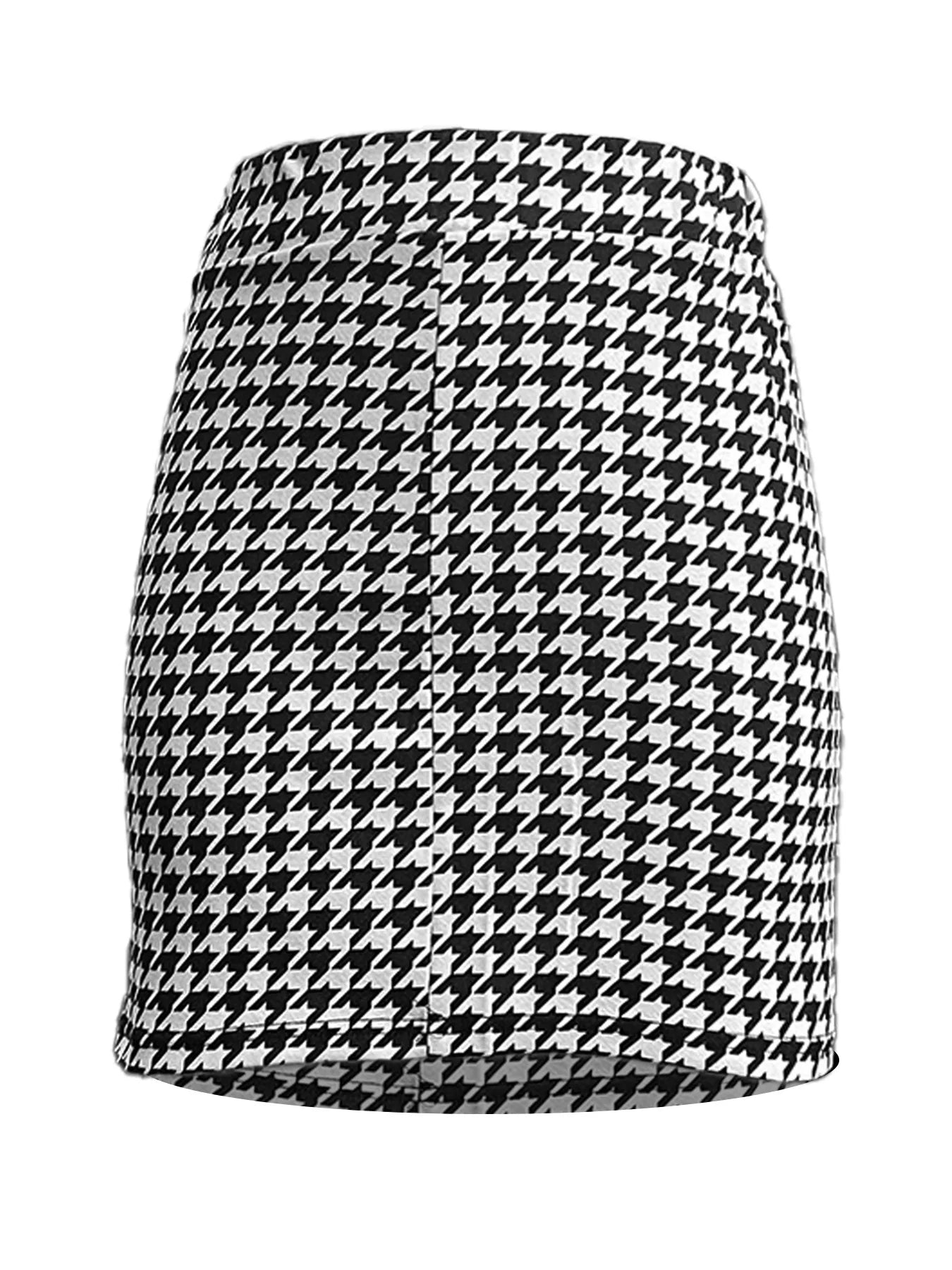 Navando | Korte Kokerrok Met Hoge Taille
