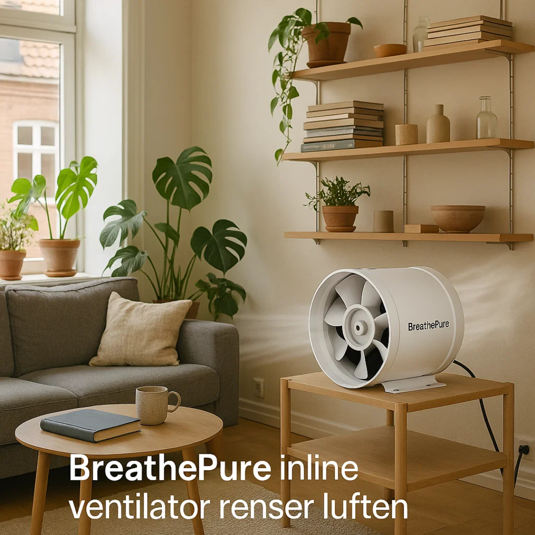 Navando | Krachtige Buisvormige Afzuigventilator