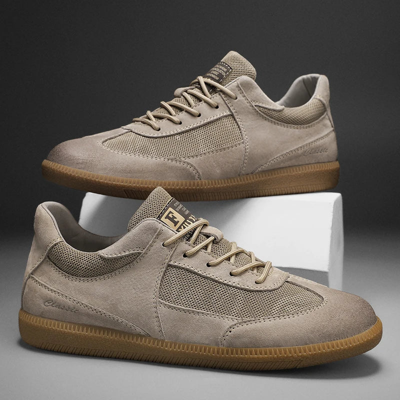 Navando | Lage Vetersneaker Met Mesh Details
