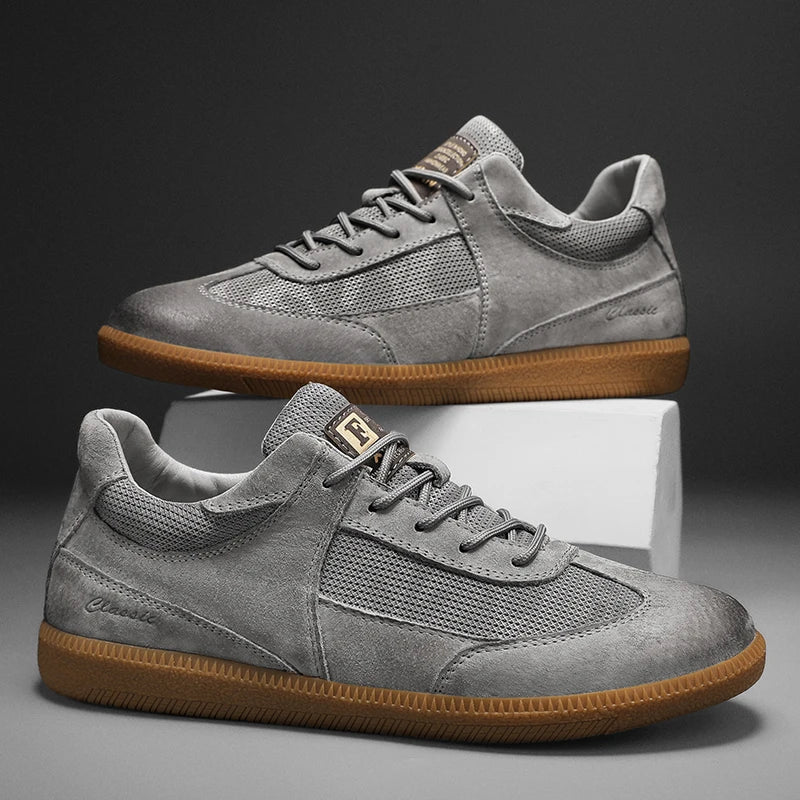 Navando | Lage Vetersneaker Met Mesh Details