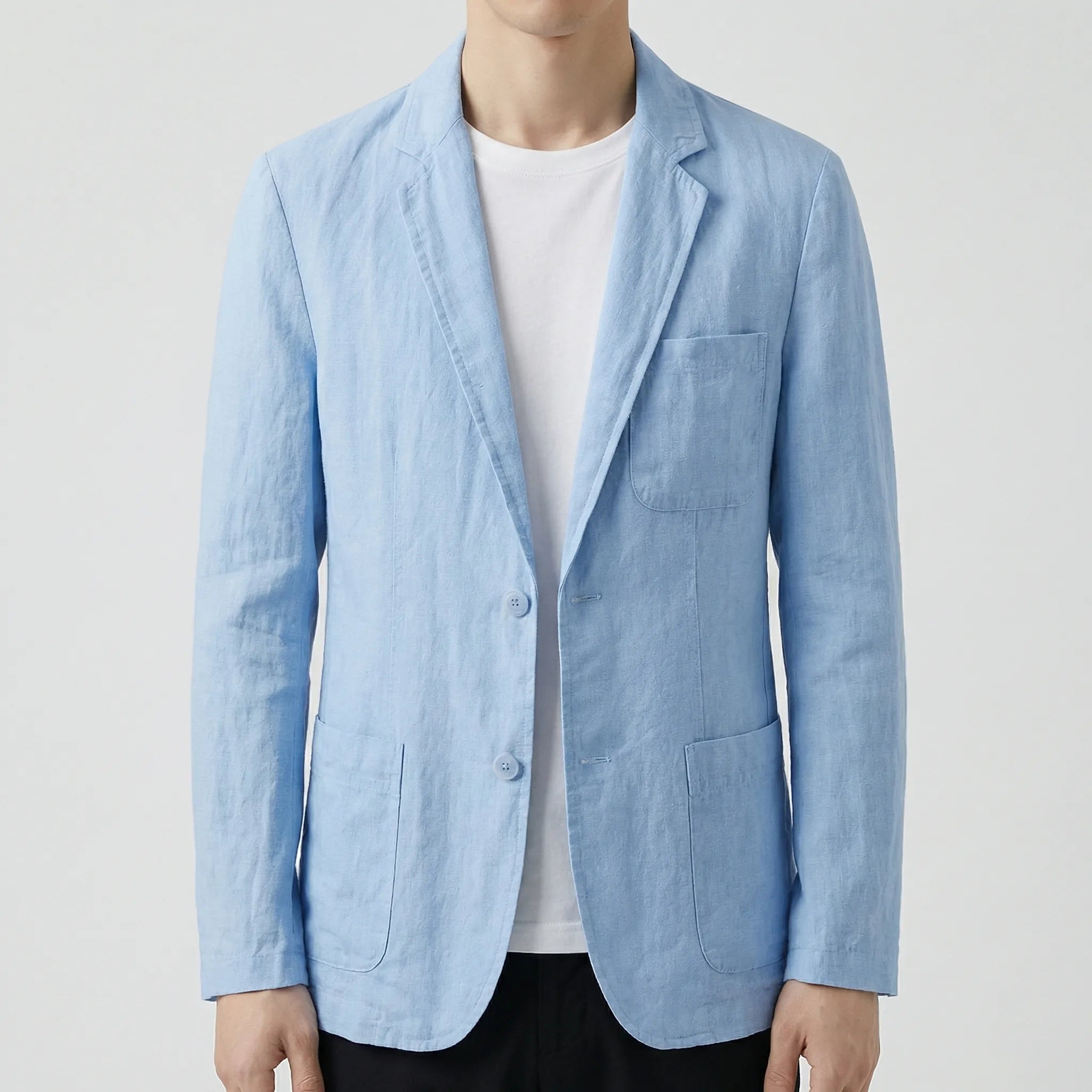 Navando | Luchtige Blazer Met Knoopsluiting