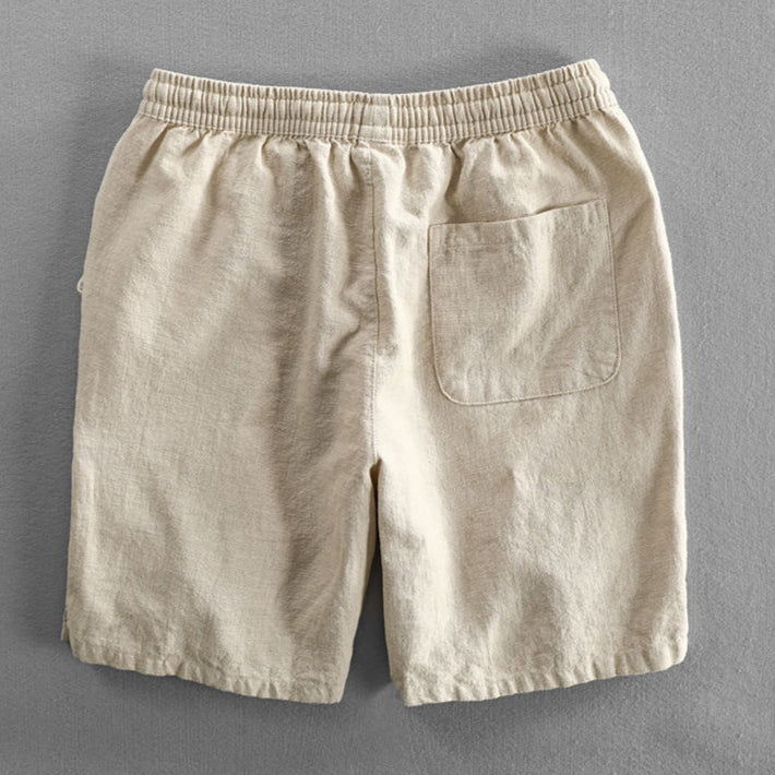 Navando | Minimalistische Short Met Trekkoord En Elastische Tailleband