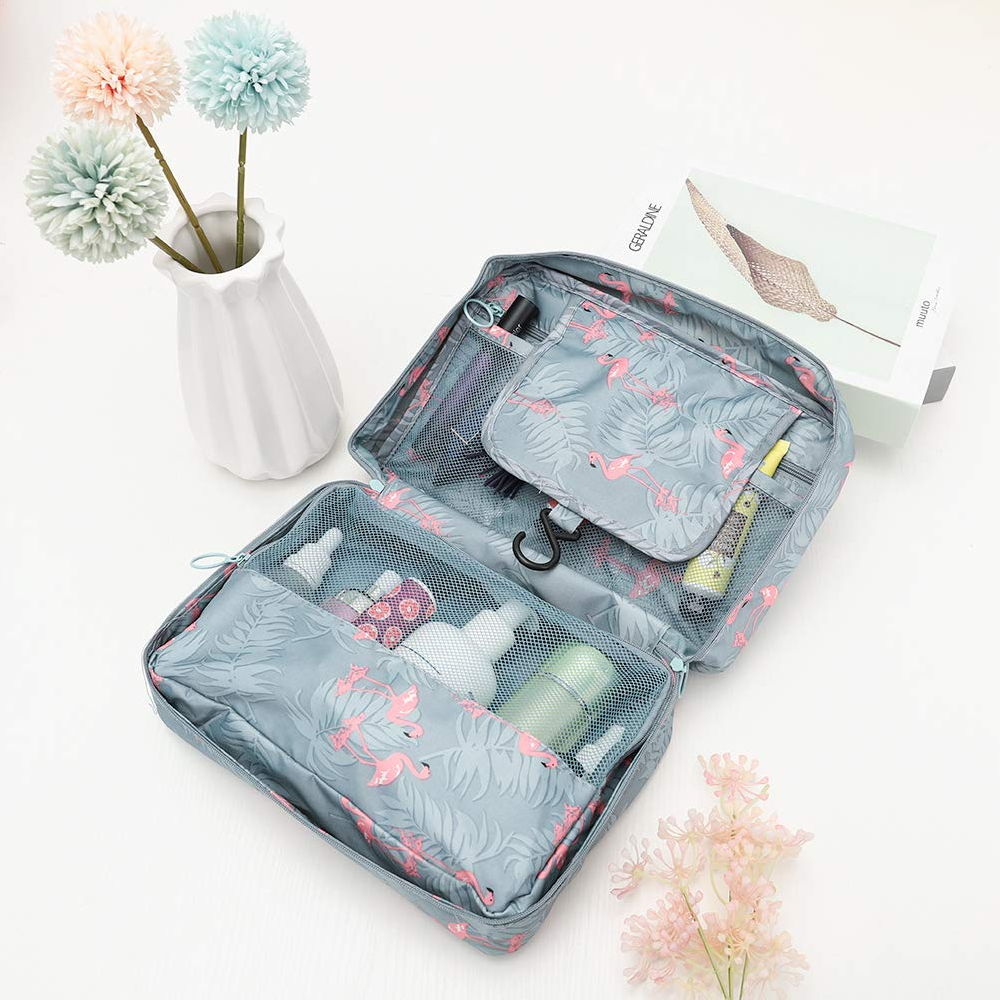 Navando | Ophangende Toilettas Met Meerdere Vakken