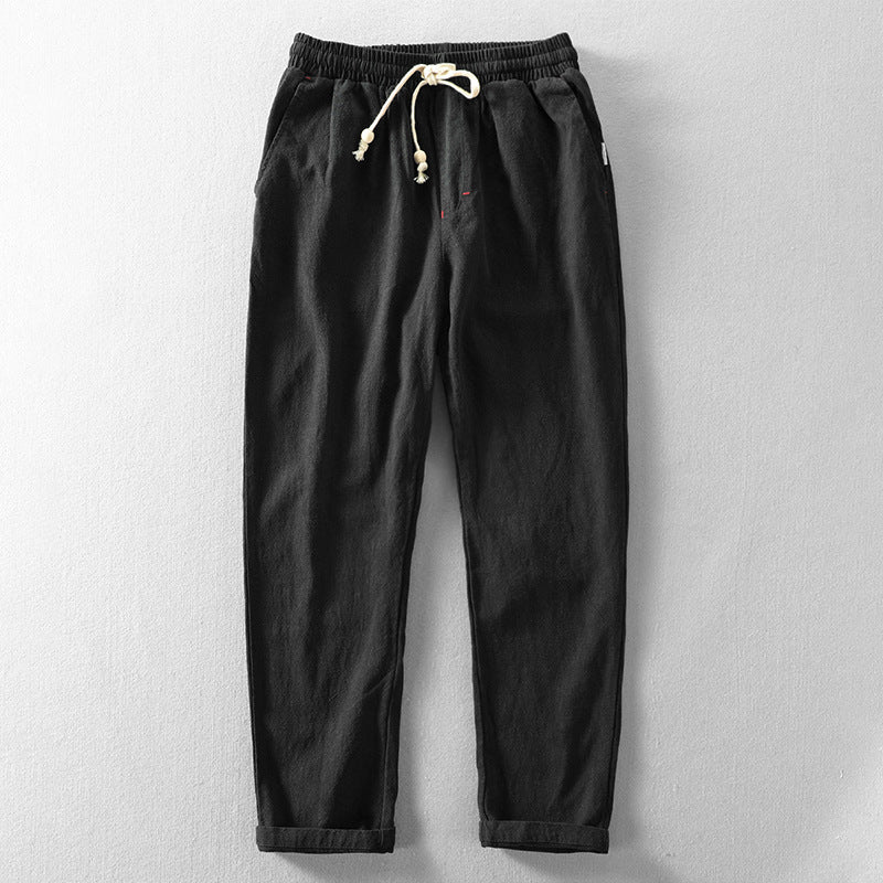 Navando | Rechte Broek Met Elastische Tailleband
