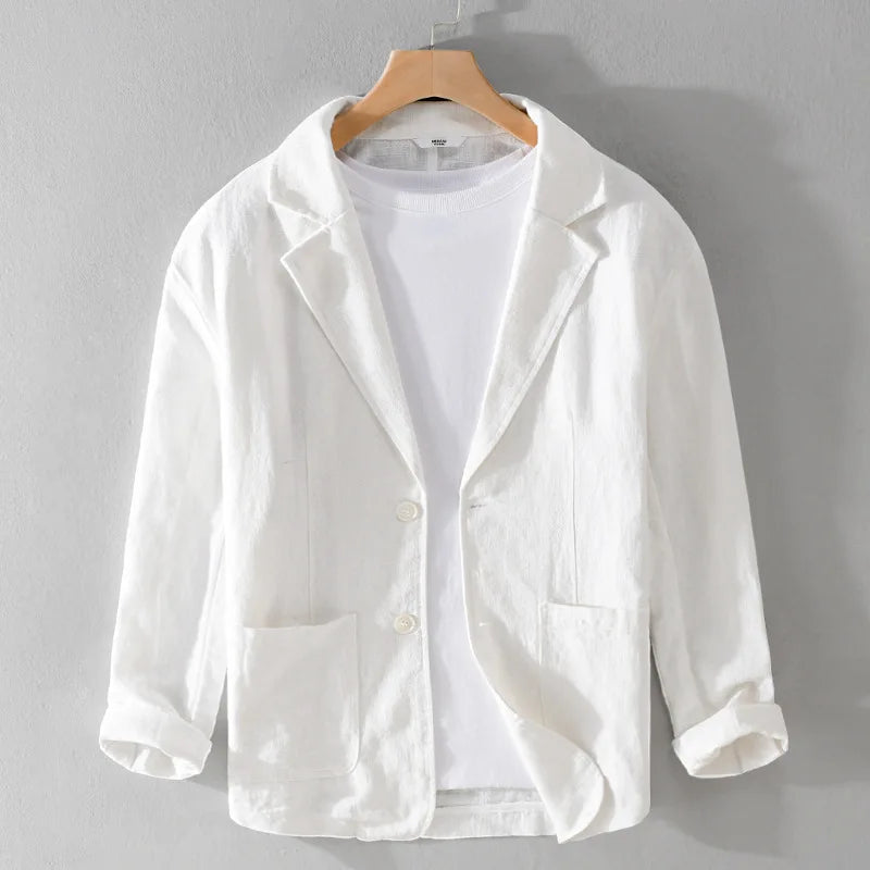 Navando | Relaxed Fit Blazer Met Reverskraag