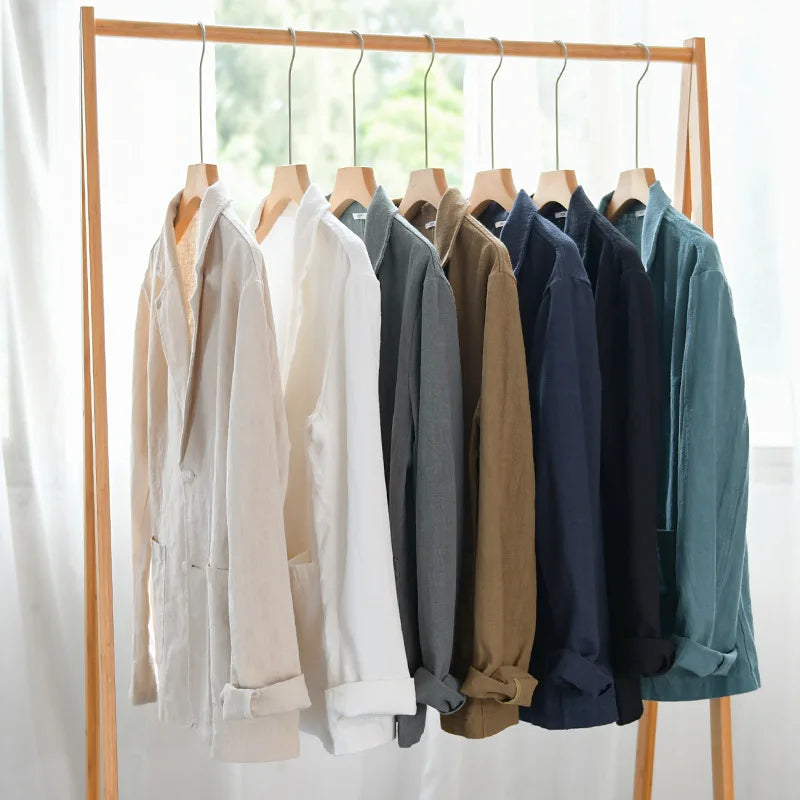 Navando | Relaxed Fit Blazer Met Reverskraag