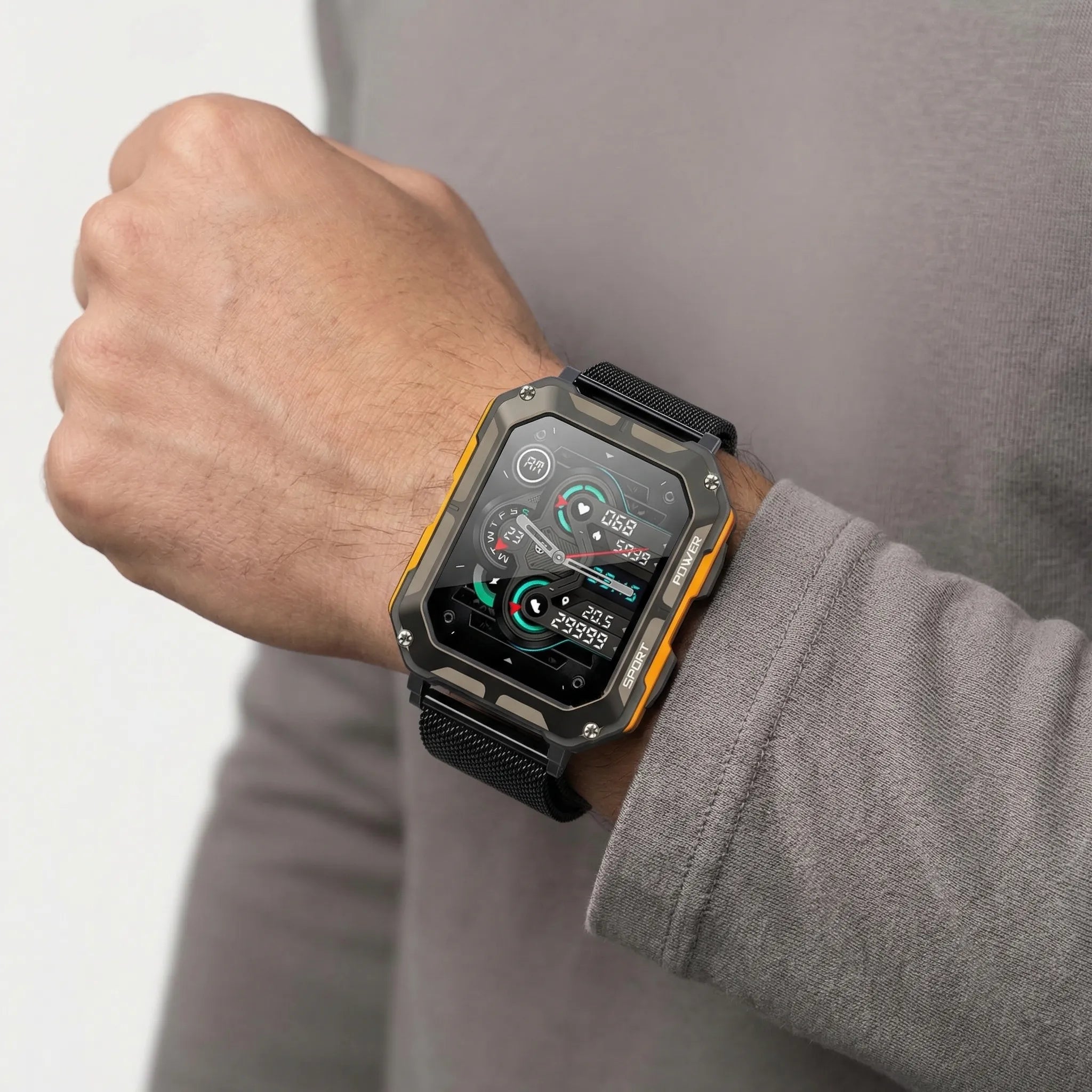 Navando | Robuuste Smartwatch Met Uitgebreide Gezondheidsfuncties