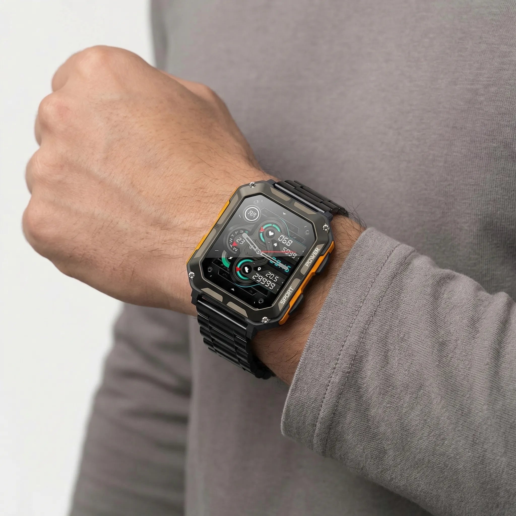 Navando | Robuuste Smartwatch Met Uitgebreide Gezondheidsfuncties
