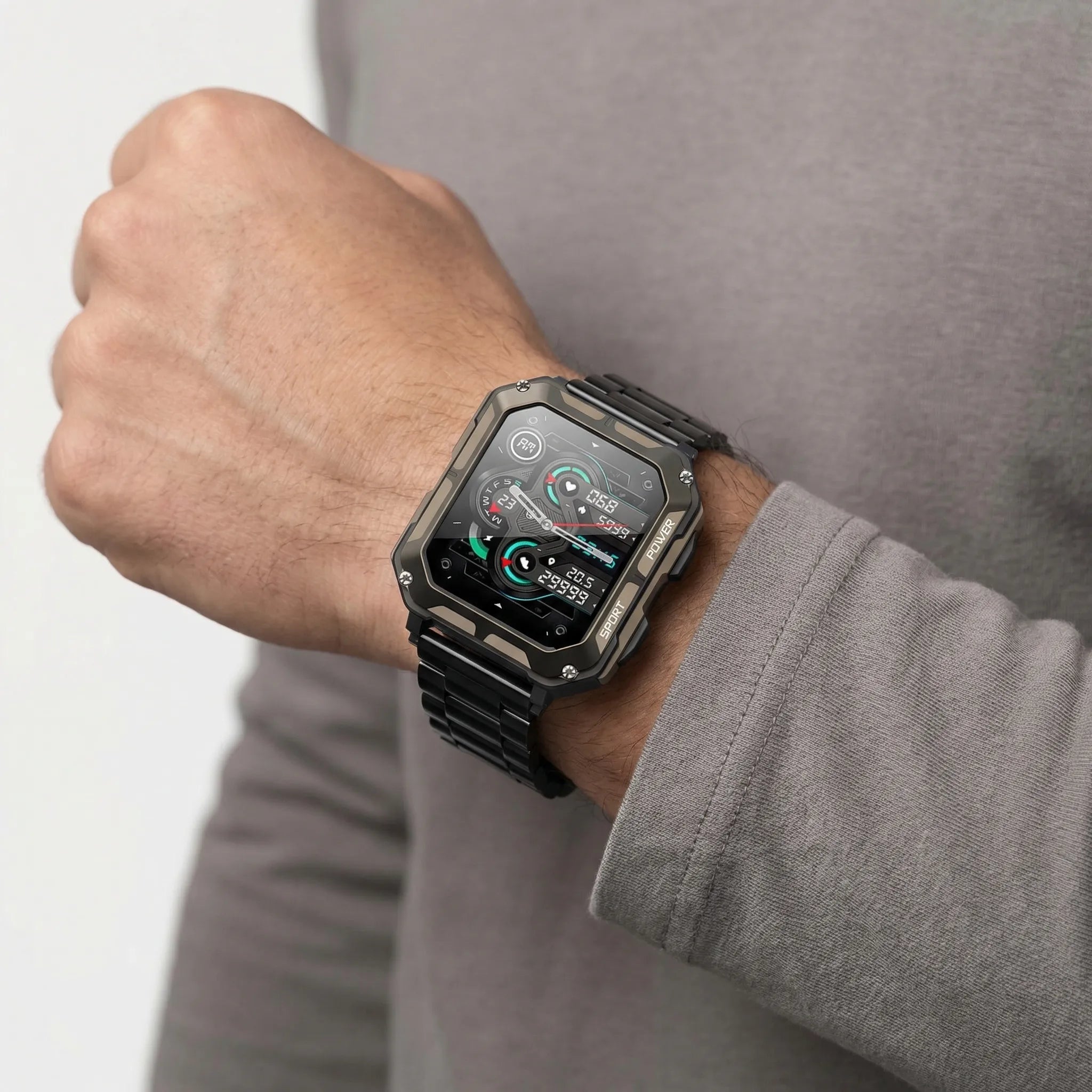 Navando | Robuuste Smartwatch Met Uitgebreide Gezondheidsfuncties