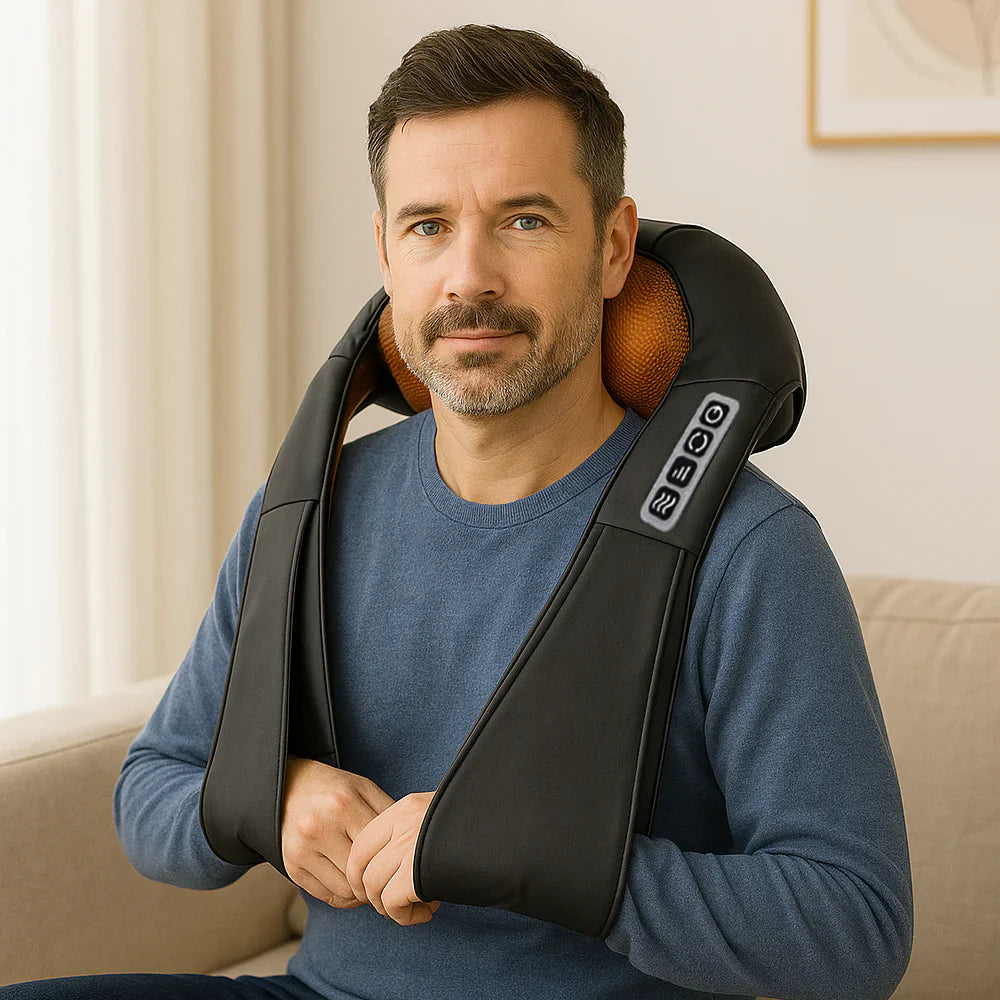 Navando | Roterende Shiatsu-Massagekussen Voor Nek En Schouders