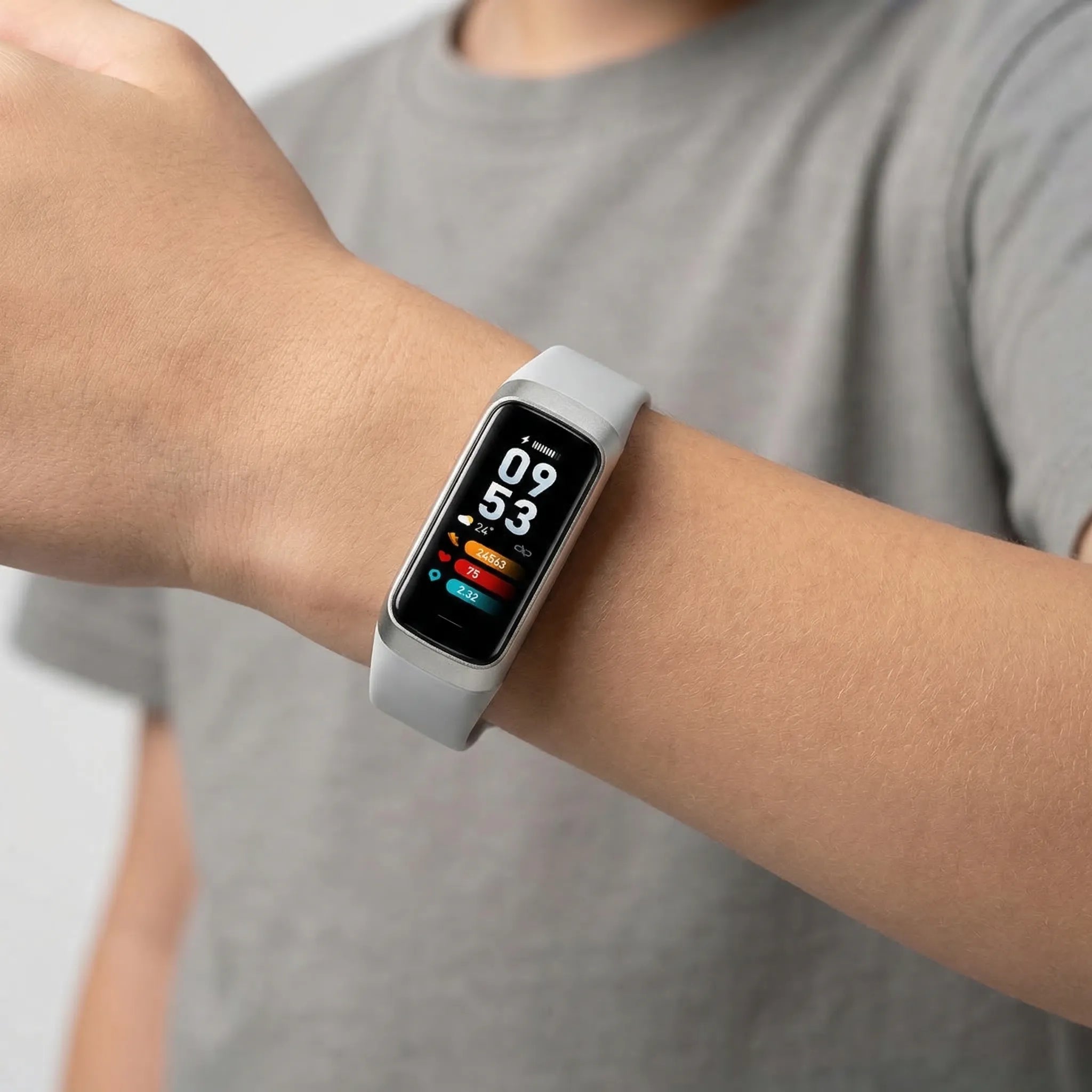 Navando | Slanke Smartwatch Voor Kinderen Met Fitnessfuncties
