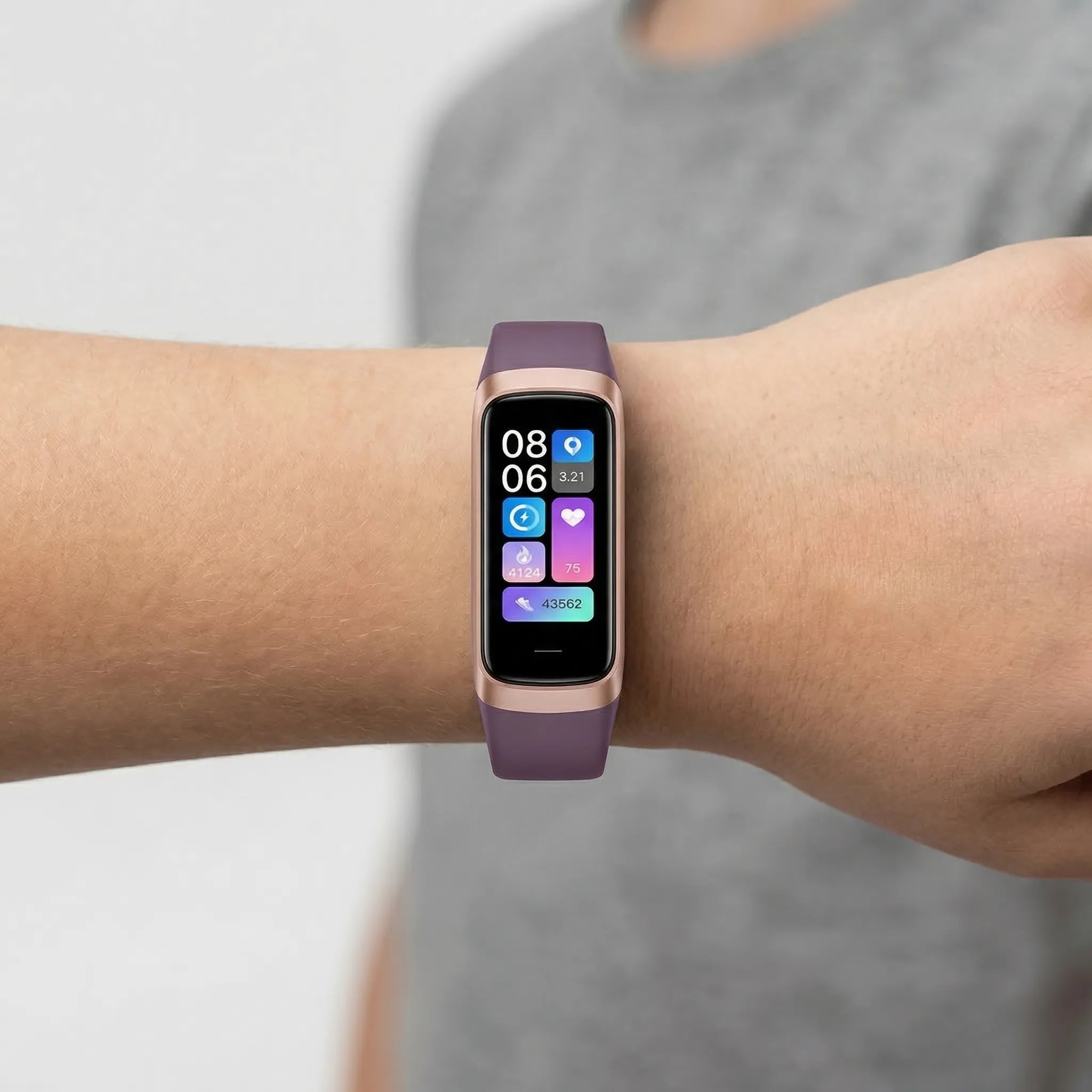 Navando | Slanke Smartwatch Voor Kinderen Met Fitnessfuncties