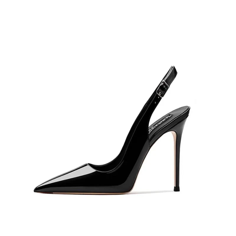 Navando | Spitse Slingback Pump Met Stilettohak