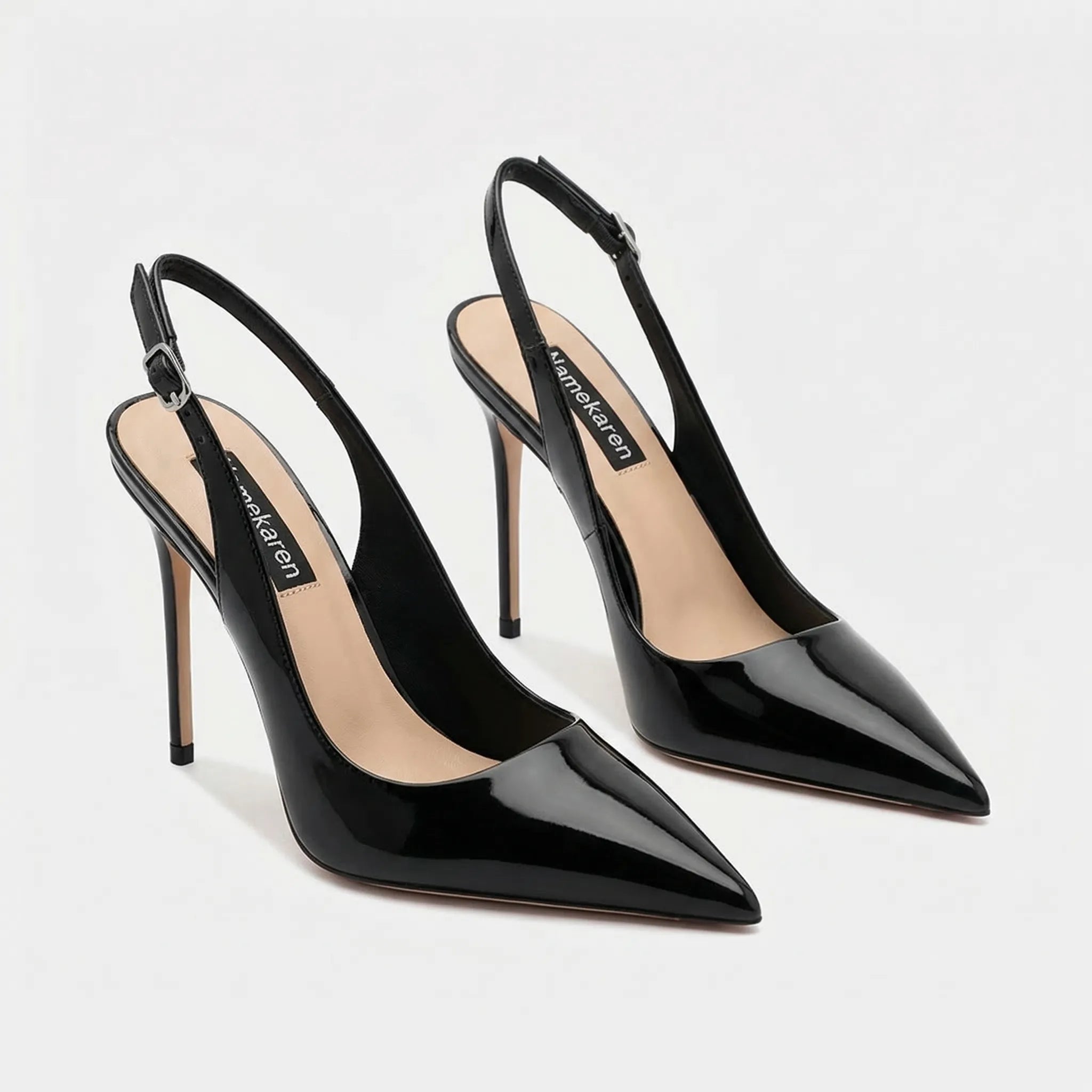 Navando | Spitse Slingback Pump Met Stilettohak