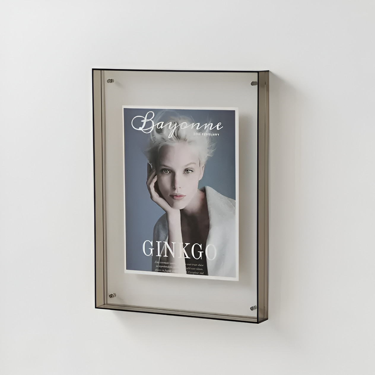 Navando | Transparante Fotolijst Met Kleuraccent