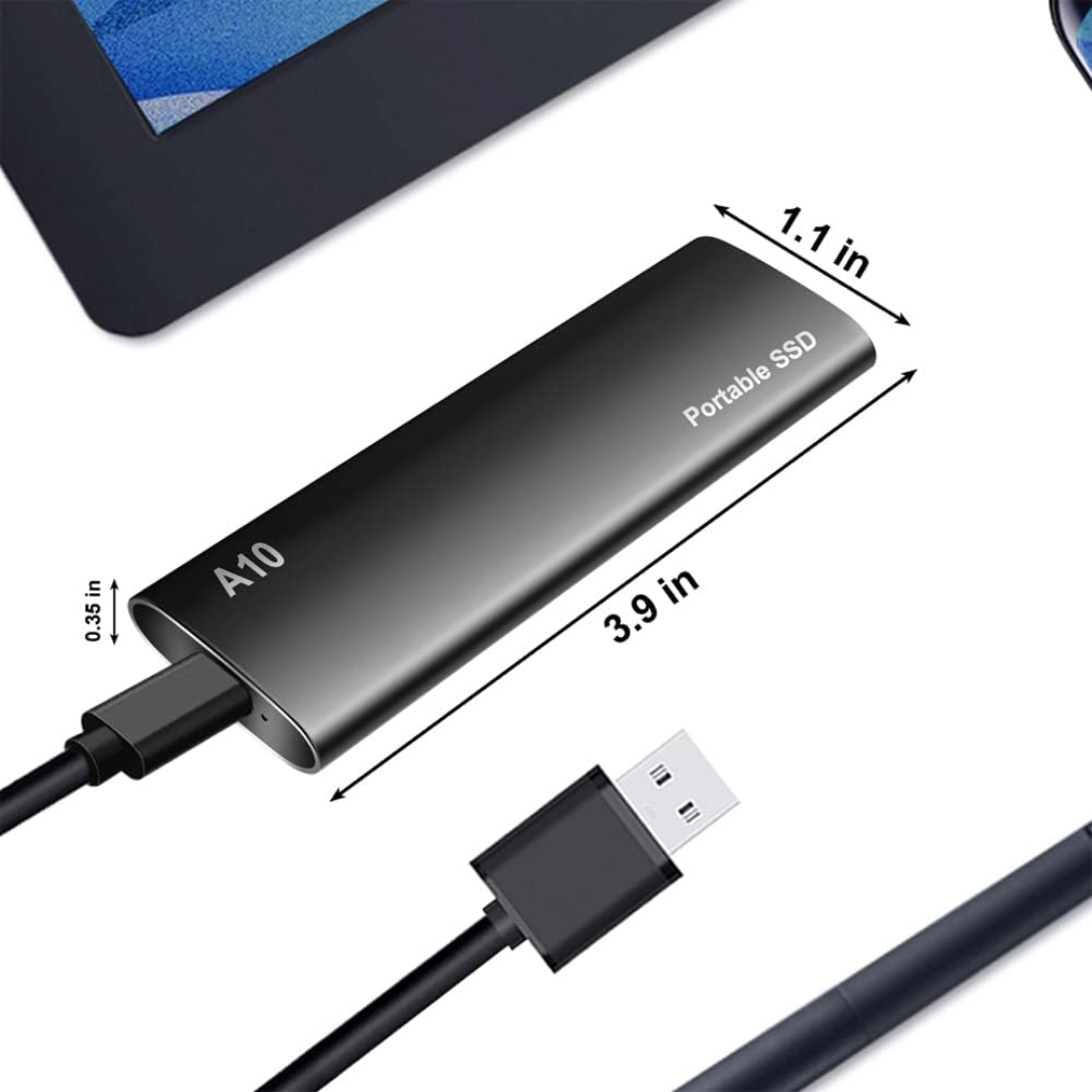 Navando | Ultracompacte Draagbare Externe SSD Met USB-C