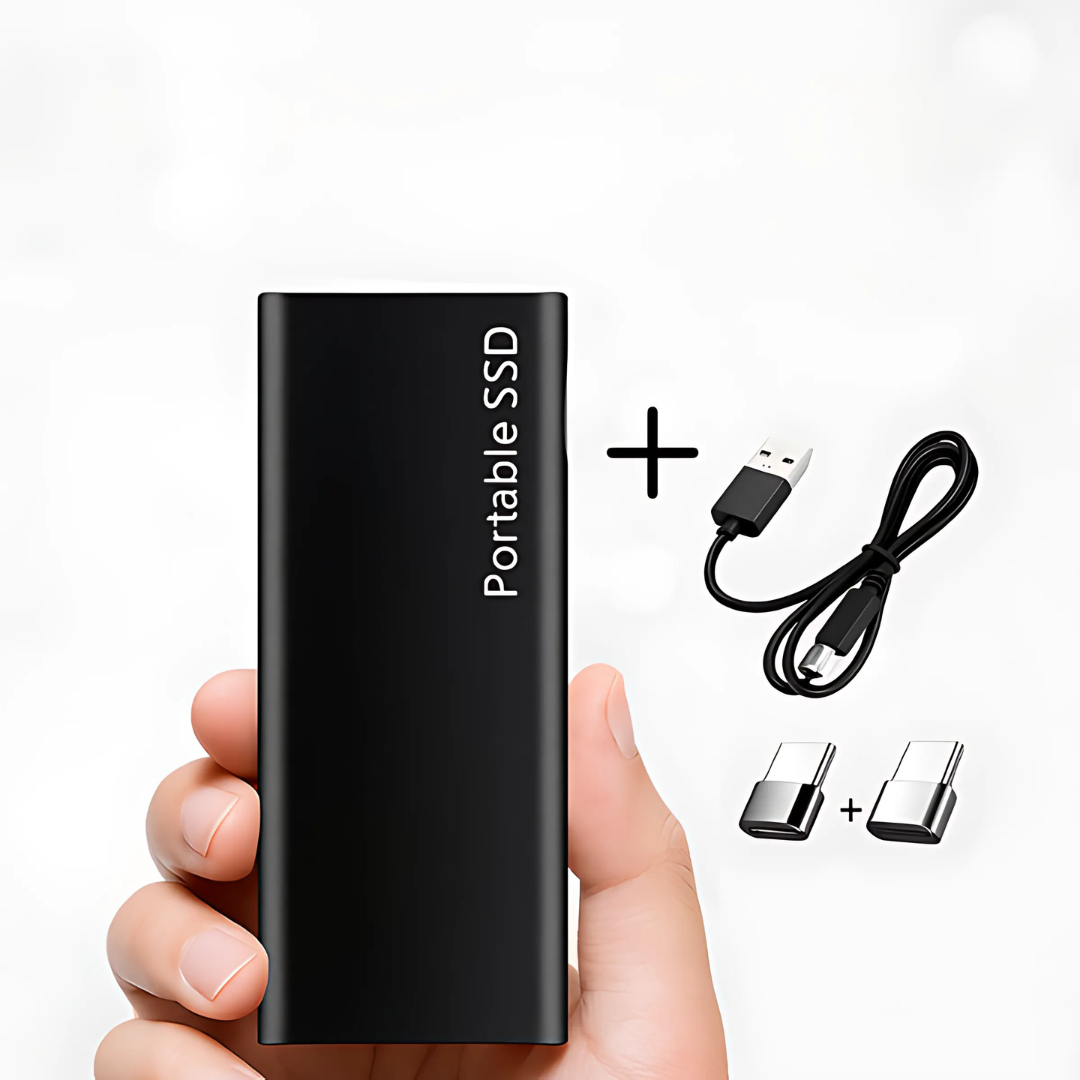 Navando | Ultracompacte Draagbare Externe SSD Met USB-C