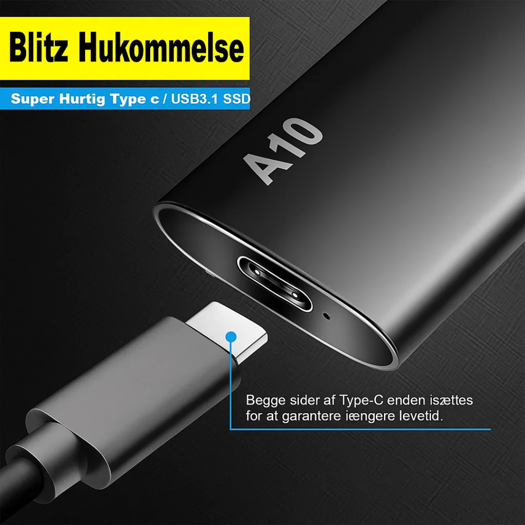 Navando | Ultracompacte Draagbare Externe SSD Met USB-C