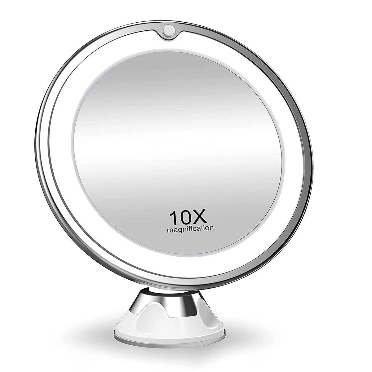 Navando | Verlichte Make-Upspiegel Met 10x Vergroting