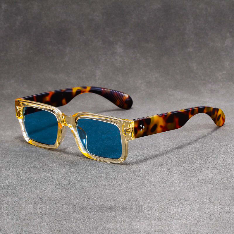 Navando | Vierkante Zonnebril Met Retro Look