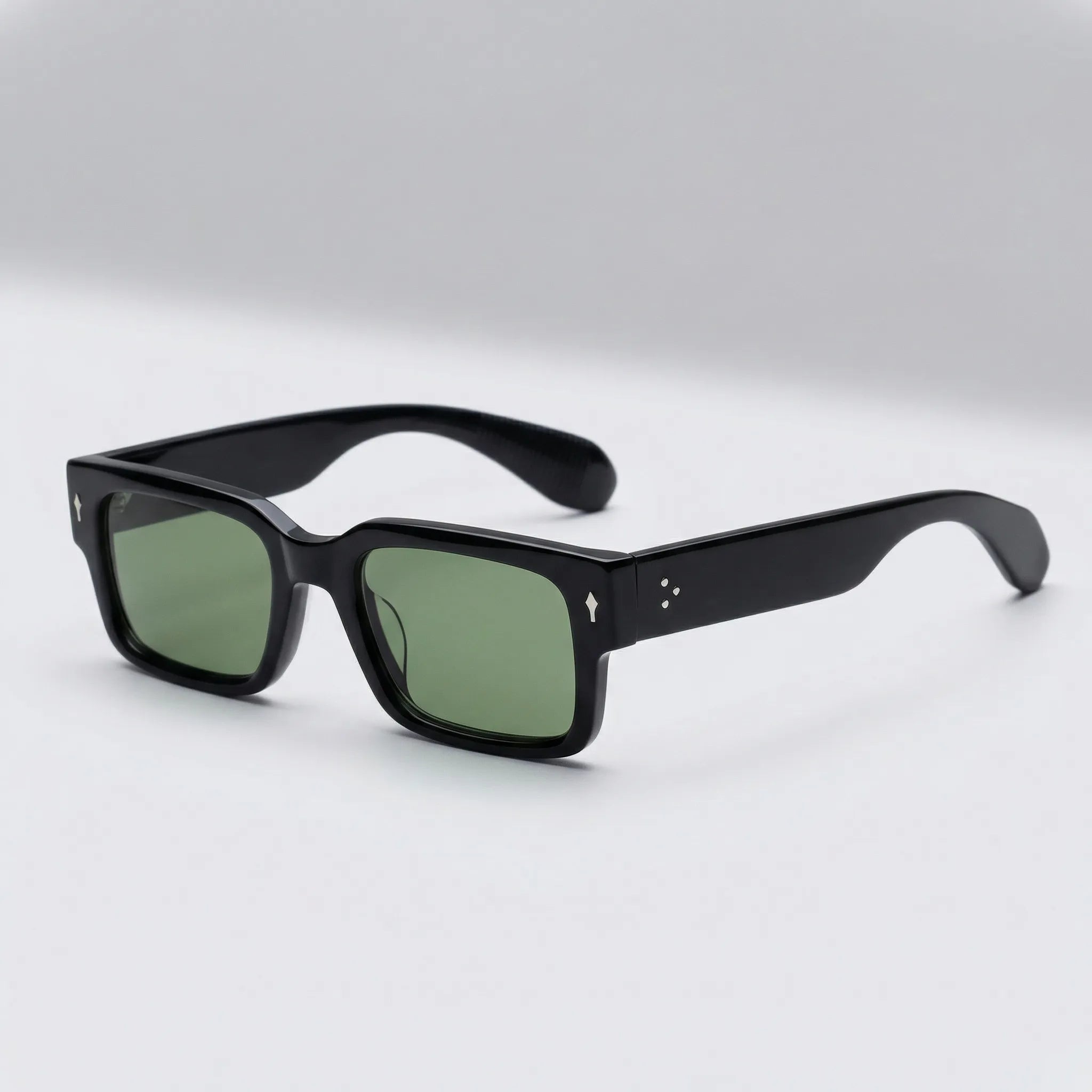 Navando | Vierkante Zonnebril Met Retro Look