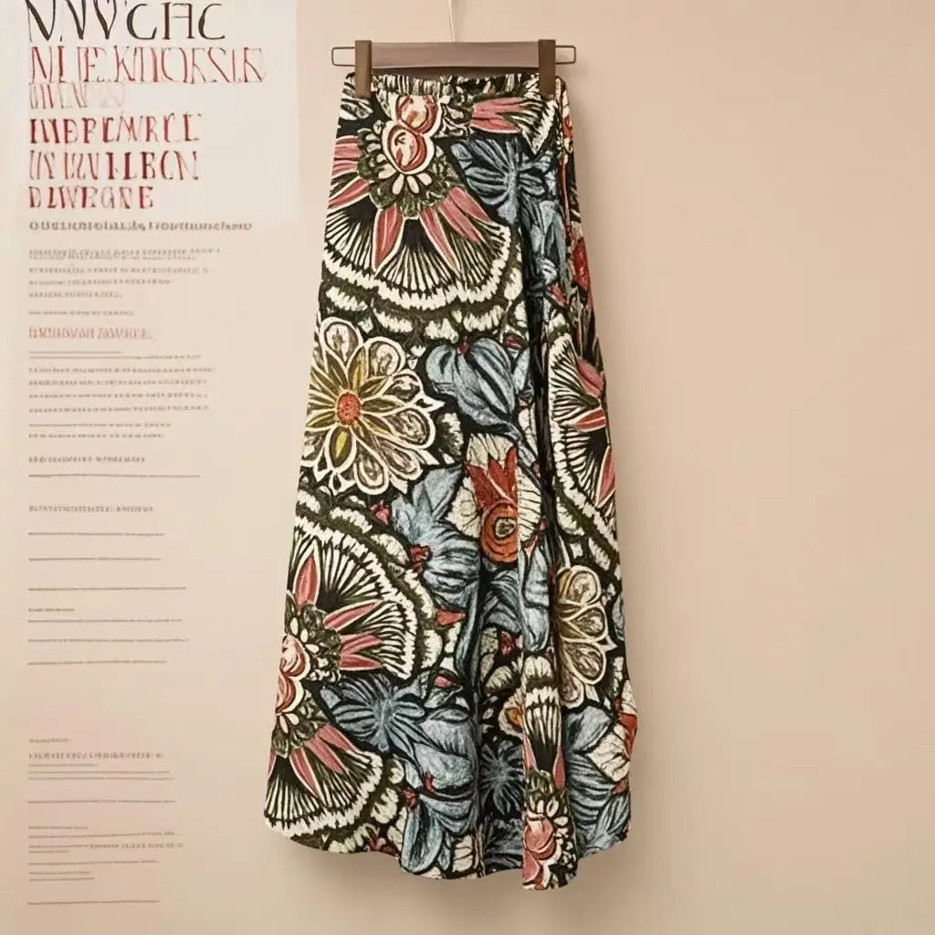 Navando | Vloeiende Maxi Rok