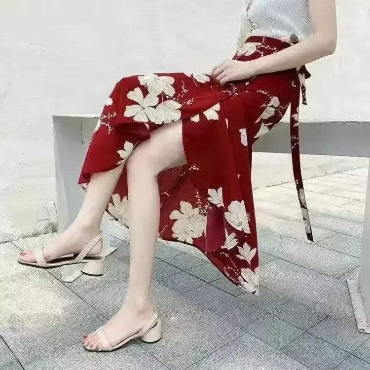 Navando | Vloeiende Maxi Rok