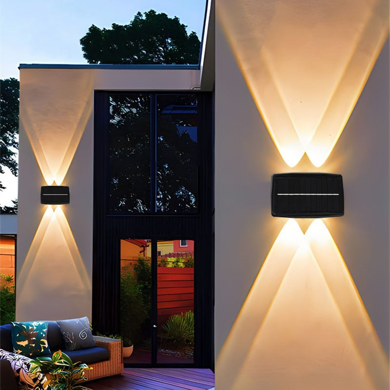 Navando | Zonne-Energie Wandlamp Voor Buiten