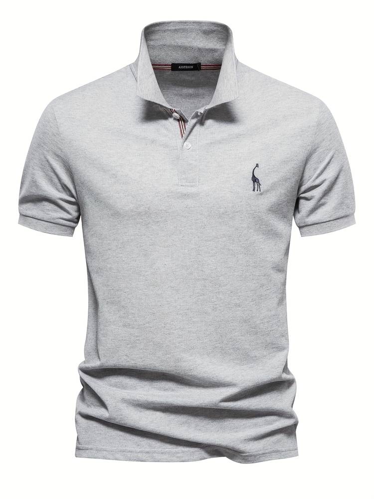Noah | Slim Fit Classic Poloshirt met sportief kraagdetail 6