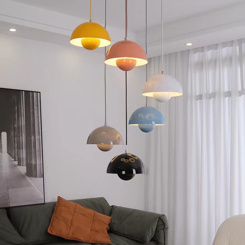 Nodic | Scandinavische hanglamp met bloempotvorm 4
