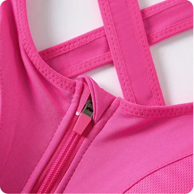 Nora | Ademend sport bh met schokabsorberend ontwerp 6