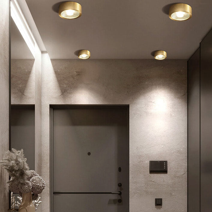 Nordic Light Luxe | Volledig koperen inbouw LED-lamp 2