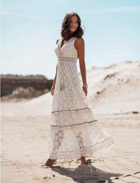 Kourtney - Luchtige en Stijlvolle Boho Jurk met Design