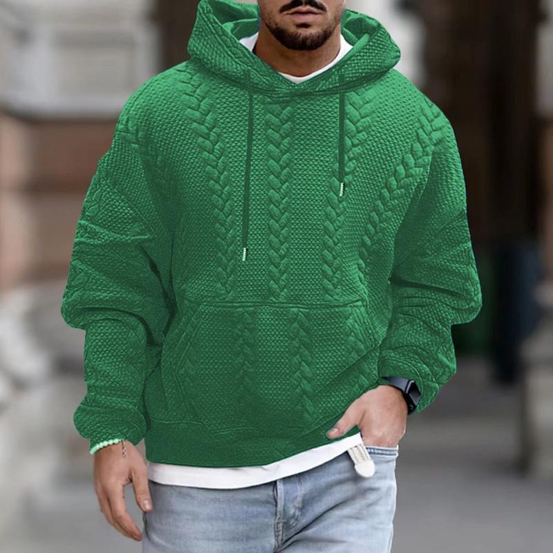 Navando | Bedruckter Hoodie mit Kängurutasche