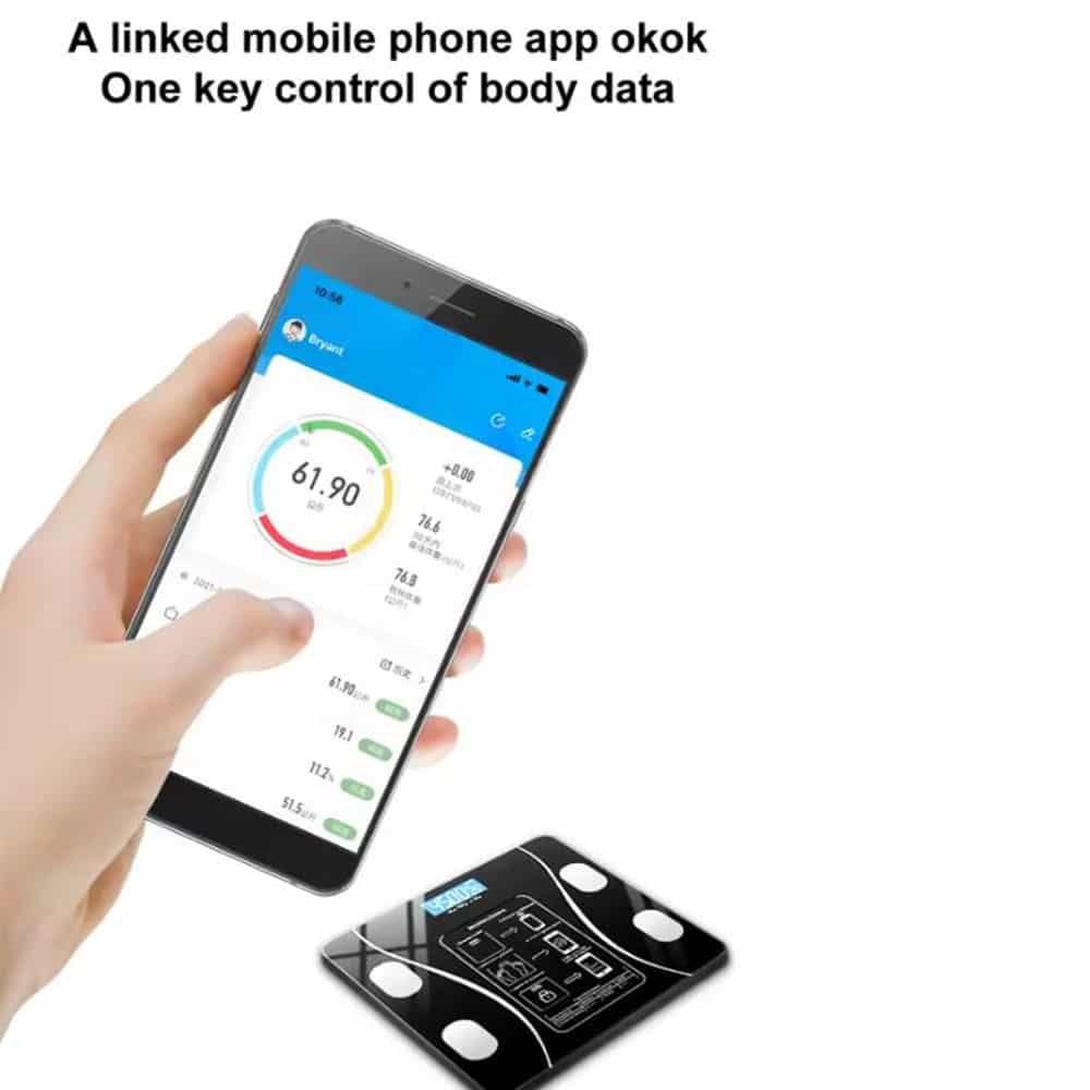 OKOK International | Slimme Bluetooth-weegschaal Met BMI-Functie 4