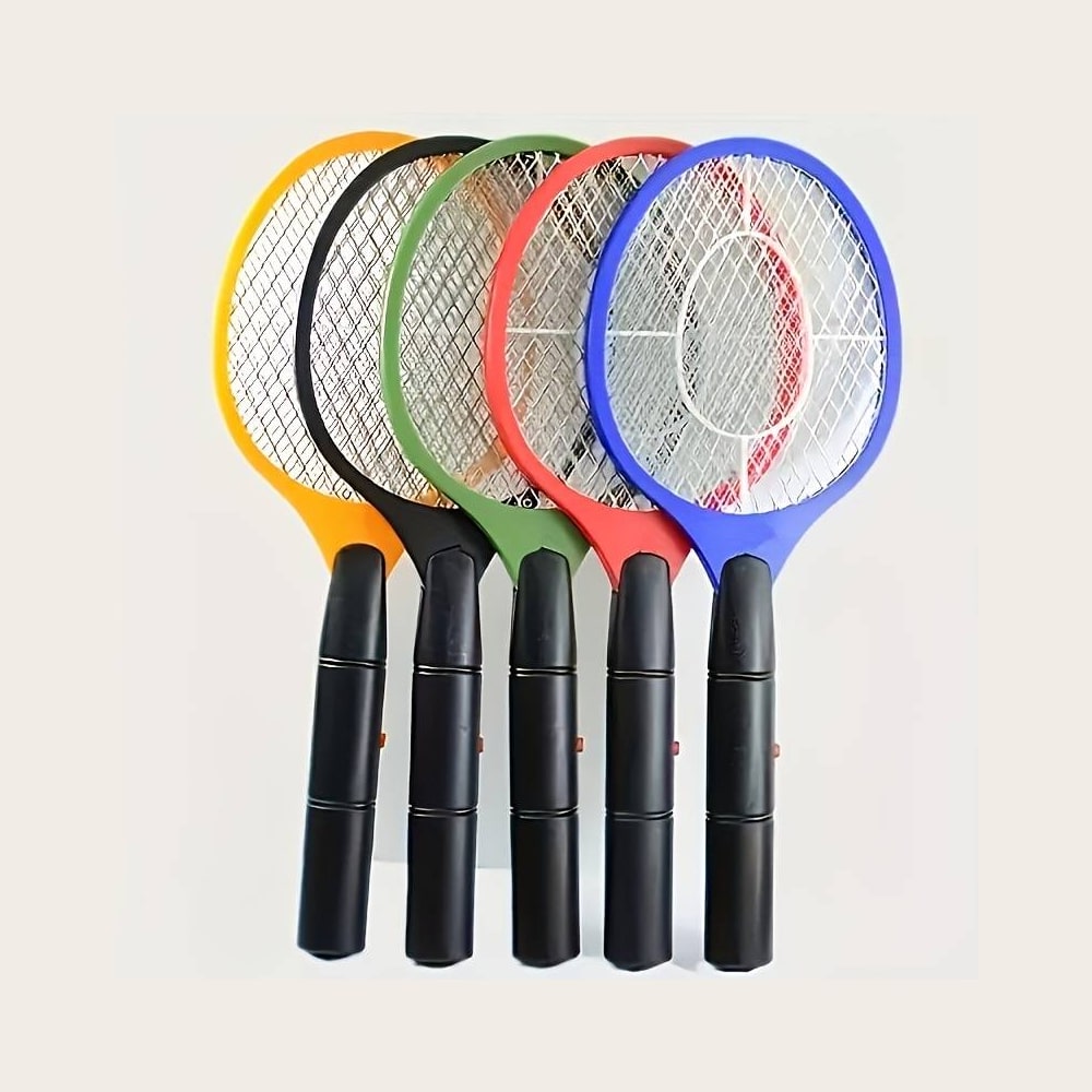 Onbekend | Oplaadbare elektrische vliegenmepper met kindveilige drukknop 1