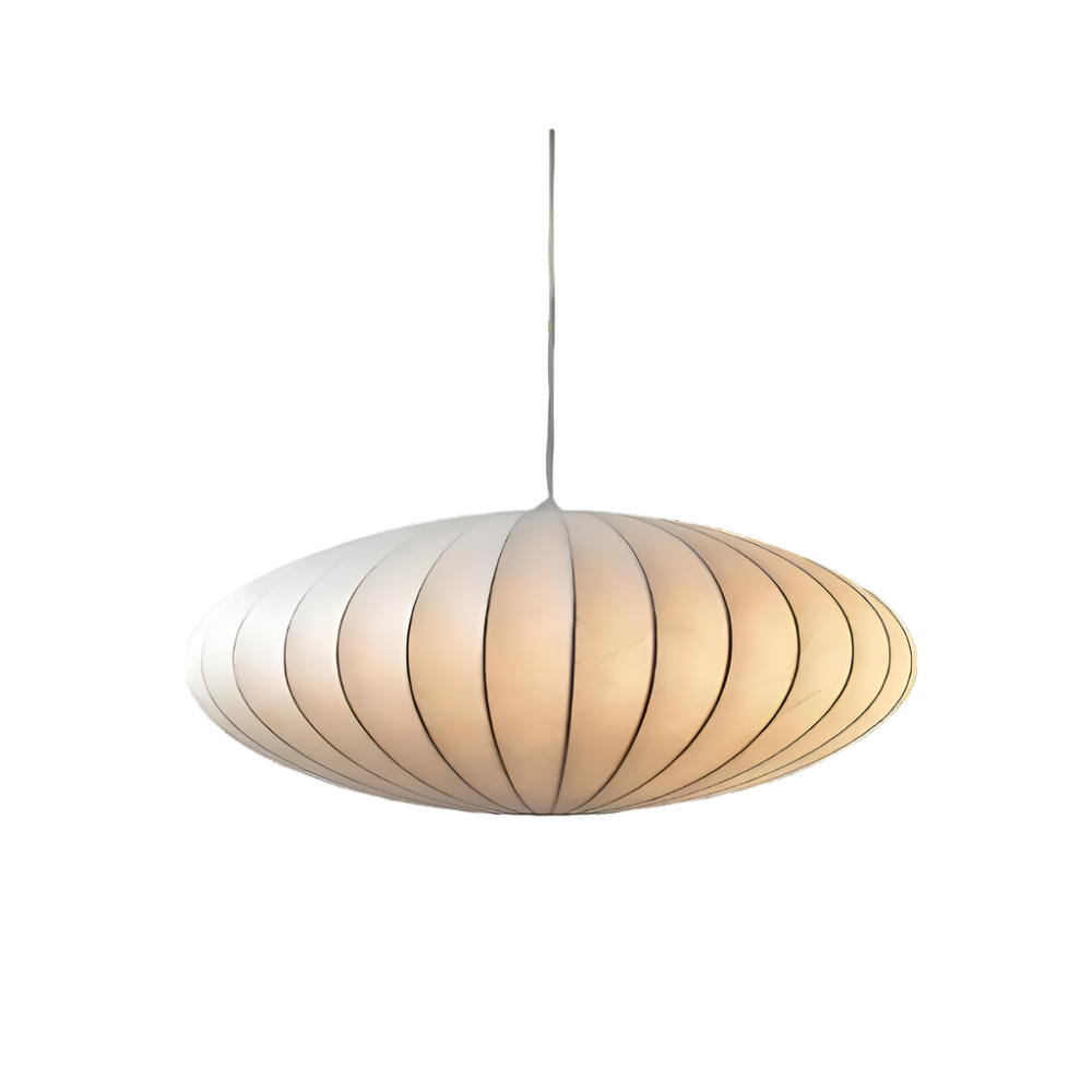 Japandi siliconen geplooide hanglamp - moderne minimalistische verlichting