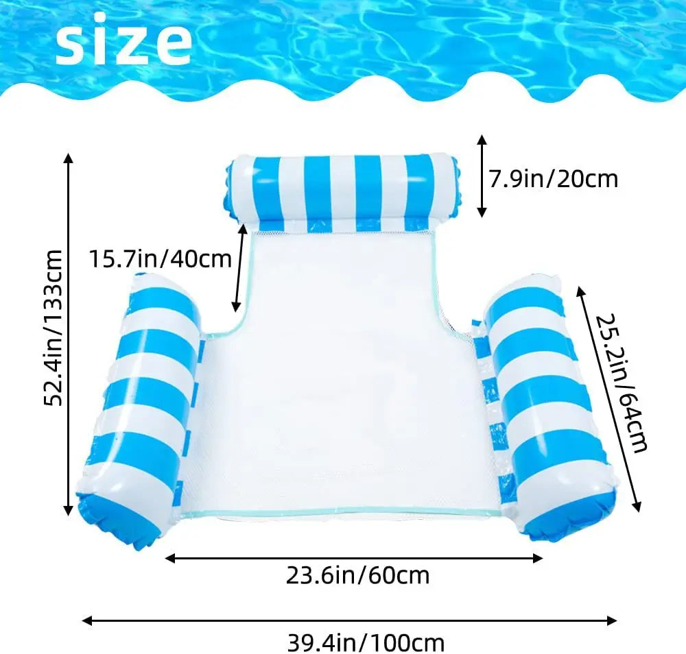 Opblaasbare Waterhangmat | Navando