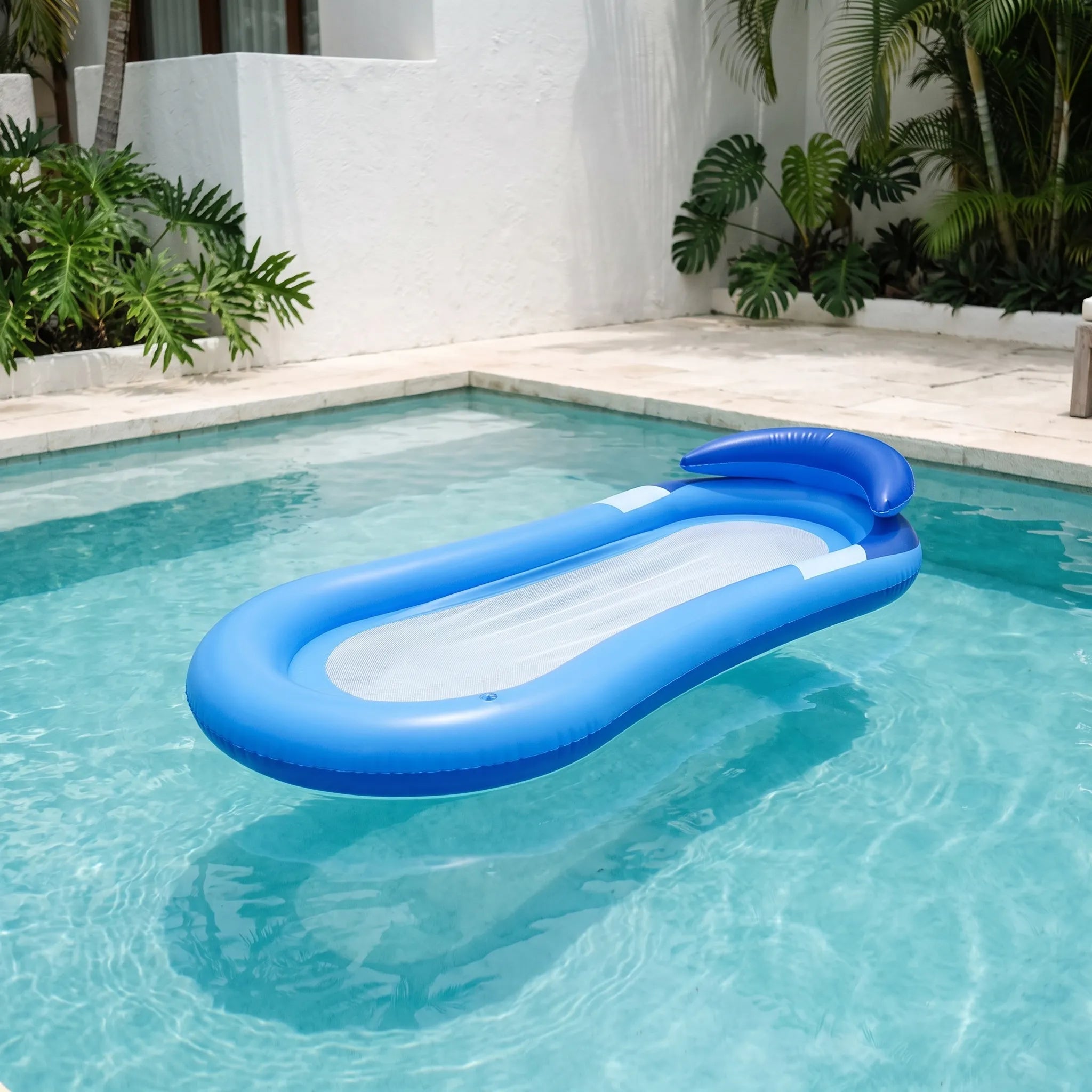 Opblaasbare Waterstoel Met Gaasbodem | Navando