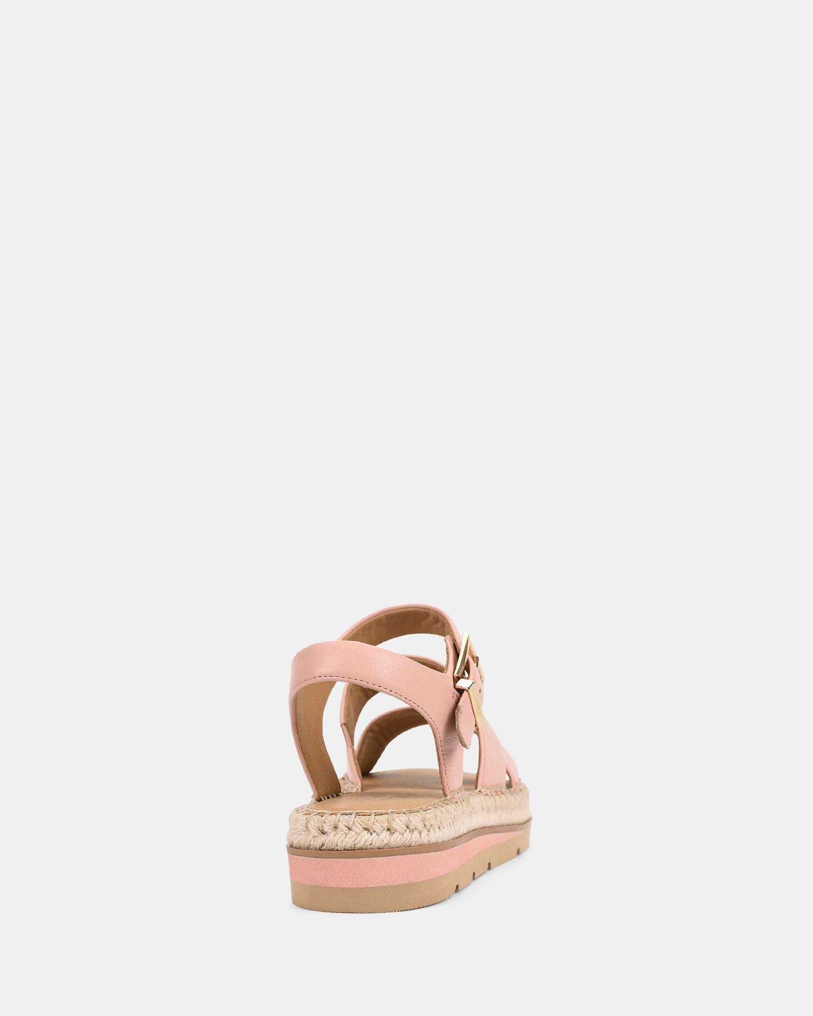 Open Zomersandalen Met Espadrille-Details | Navando