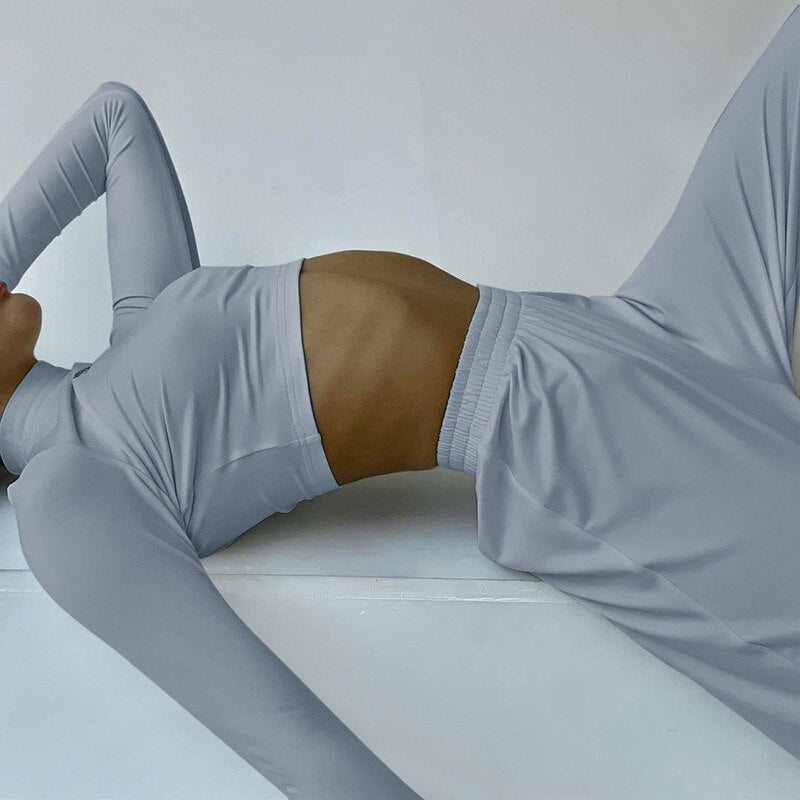 Ophelia | Comfy lounge set met hoge col 7