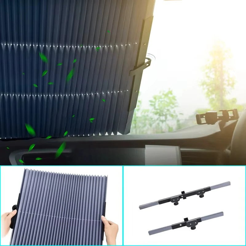 Oprolbaar Auto Zonnescherm | Navando