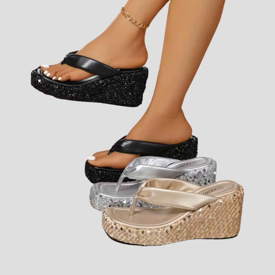 Opvallende Platform Slippers | Navando